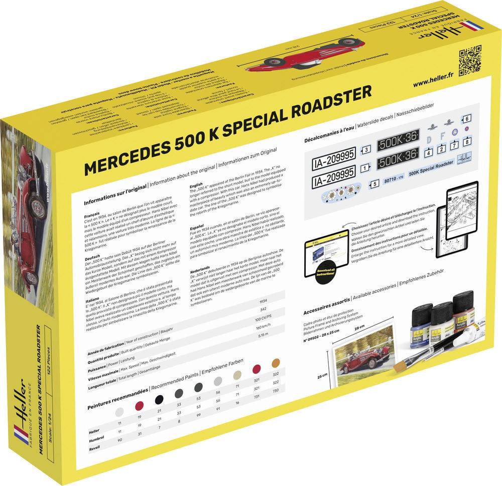 STARTER KIT MERCEDES 500 K Special Roadster – Image 5