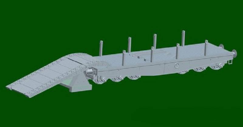 Schwere Plattformwagen Type SSyms 80 & Pz.Kpfw.VI Ausf.E Tiger I (Mid production) – Image 3