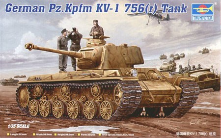 German Pz. Kpfm. KV-1 756(r)