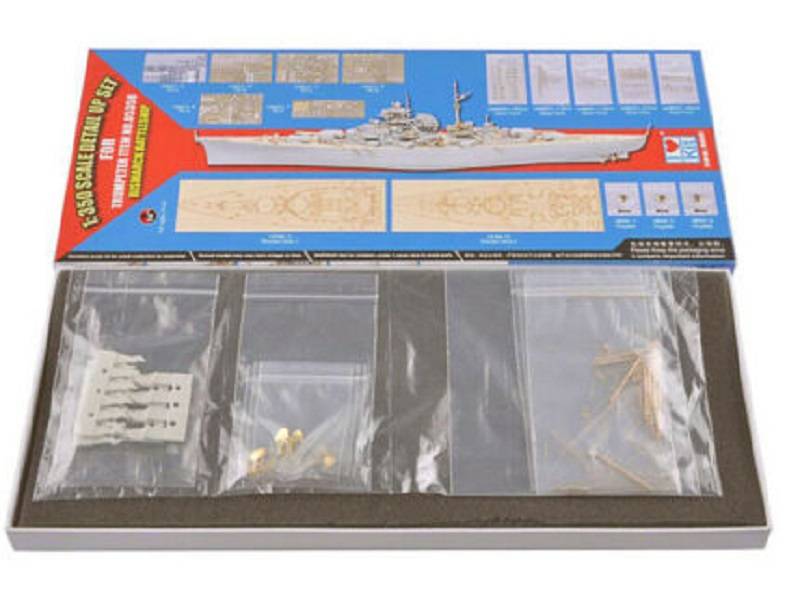 BISMARCK 1941 DETAIL UP SET for 05358