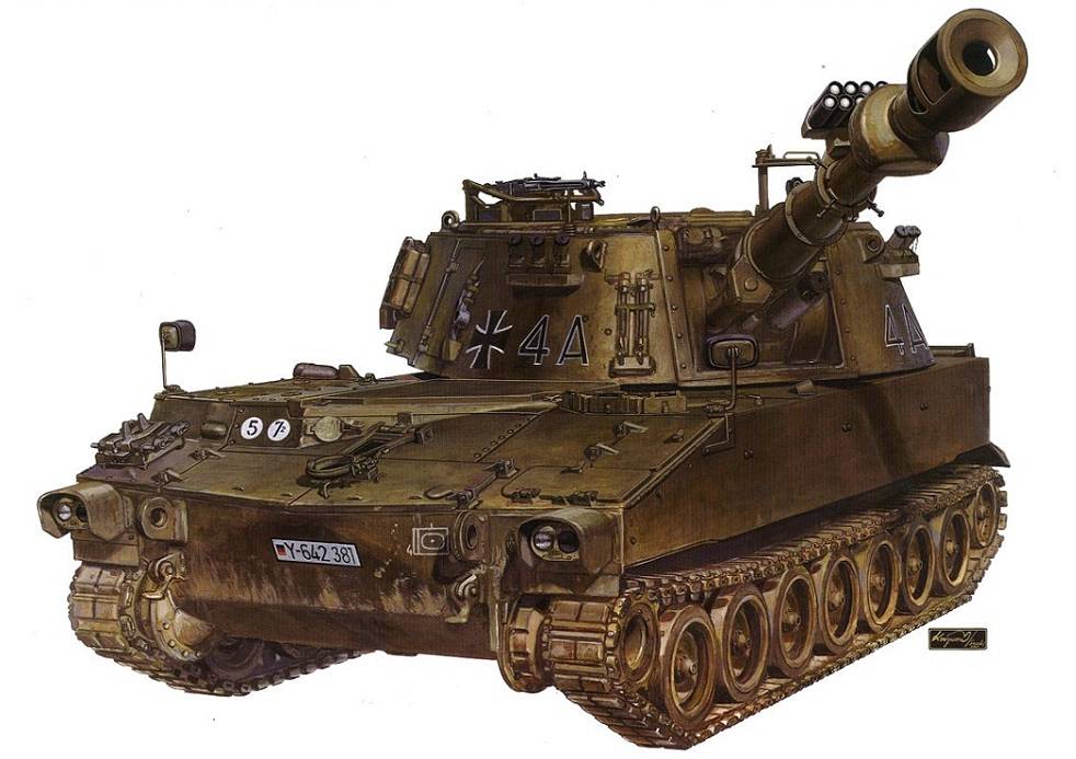 German Self-Propelled Howitzer M109G 155mm /L23 Howitzer – Image 18