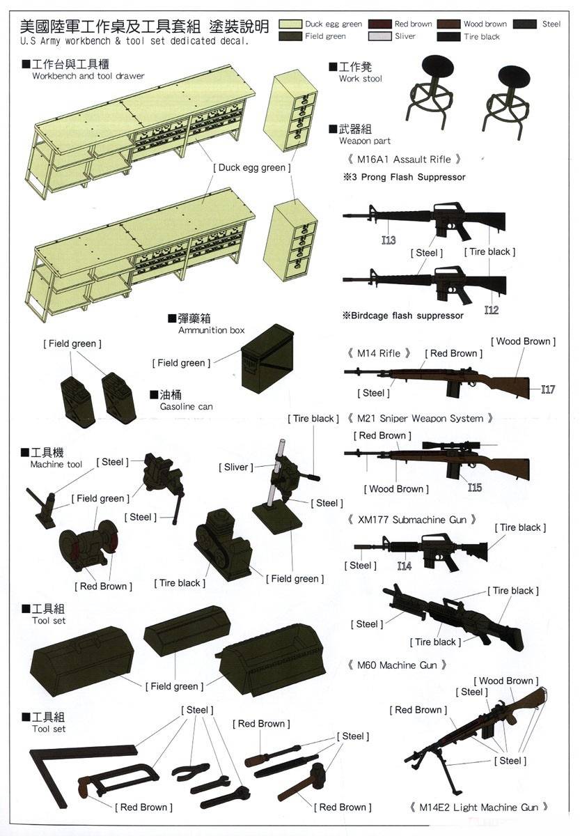 U.S Army Workbench & Tool set – Image 19