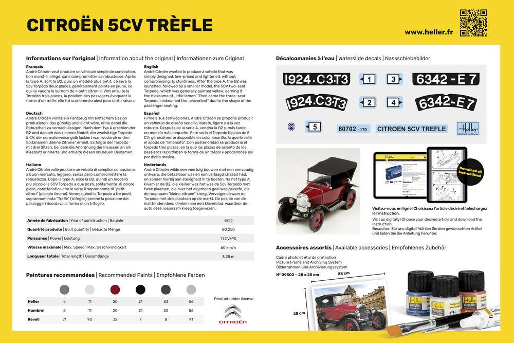 STARTER KIT Citroën 5CV Trefle – Image 2
