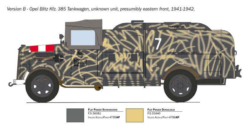 OPEL BLITZ TANKWAGEN Kfz.385 – Image 6