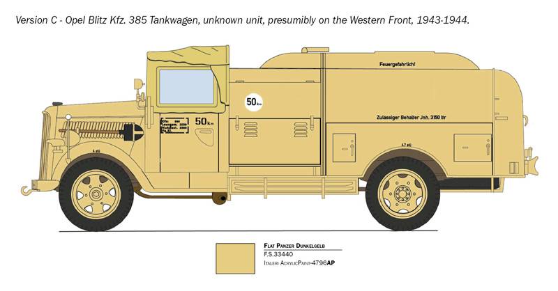 OPEL BLITZ TANKWAGEN Kfz.385 – Image 7