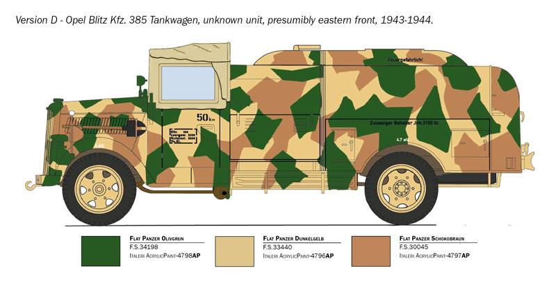 OPEL BLITZ TANKWAGEN Kfz.385 – Image 8