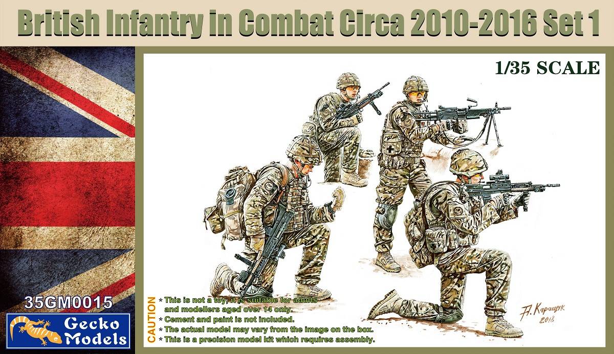 British Infantry in Combat Circa 2010-2016 Set 1