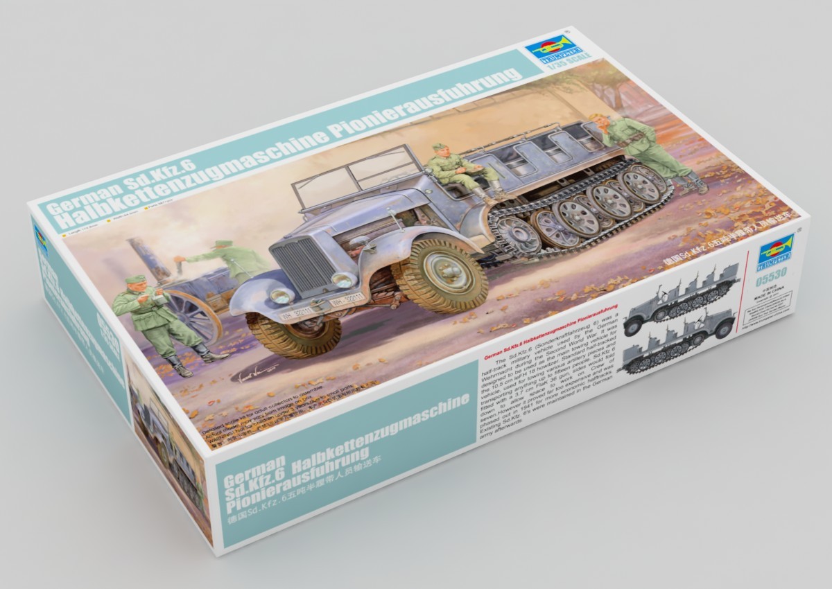 German Sd.Kfz.6 Halbkettenzugmaschine Pionierausfuhrung – Image 2