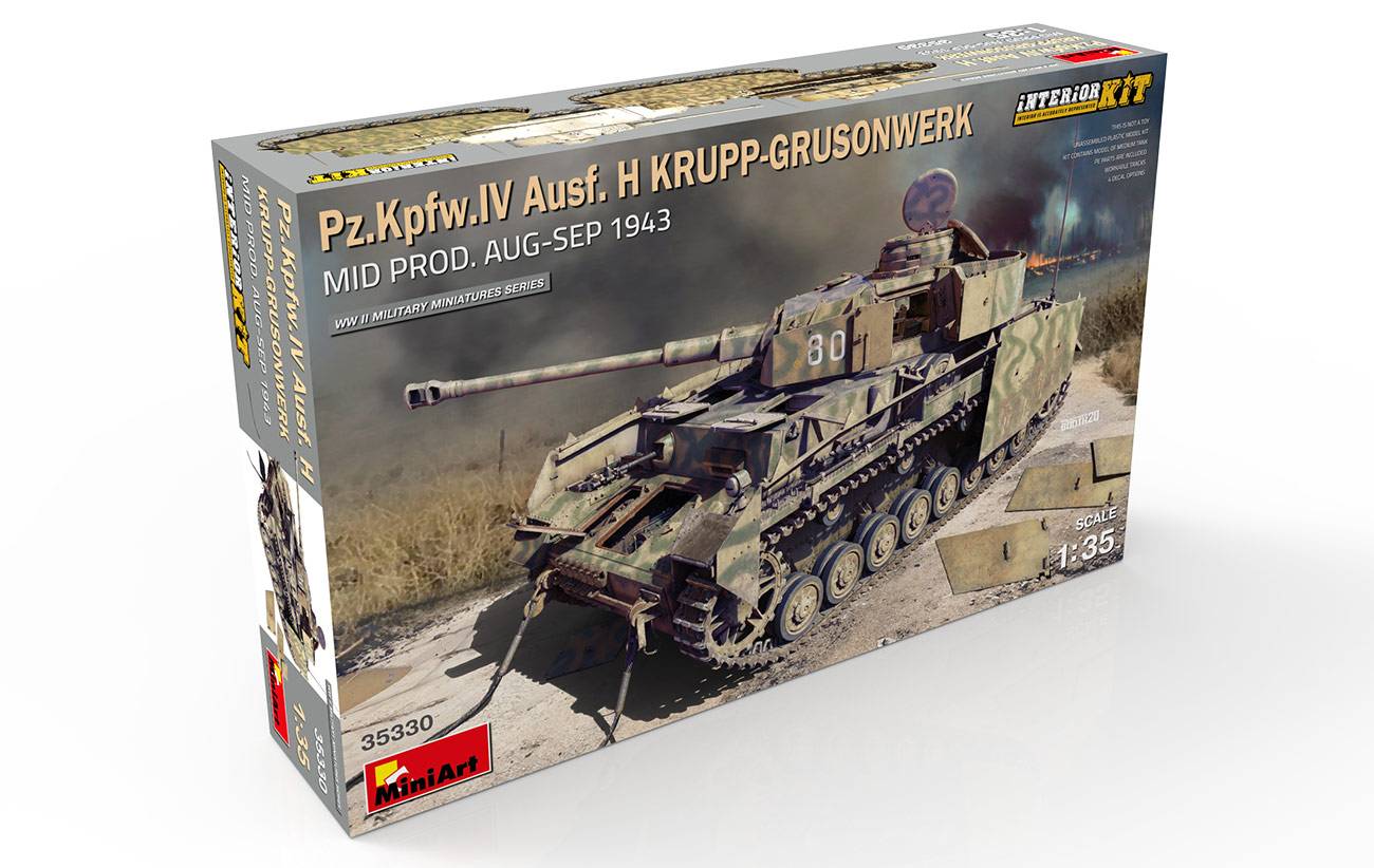 Pz.Kpfw.IV Ausf. H KRUPP-GRUSONWERK. MID PROD. AUG-SEP 1943. INTERIOR KIT – Image 9