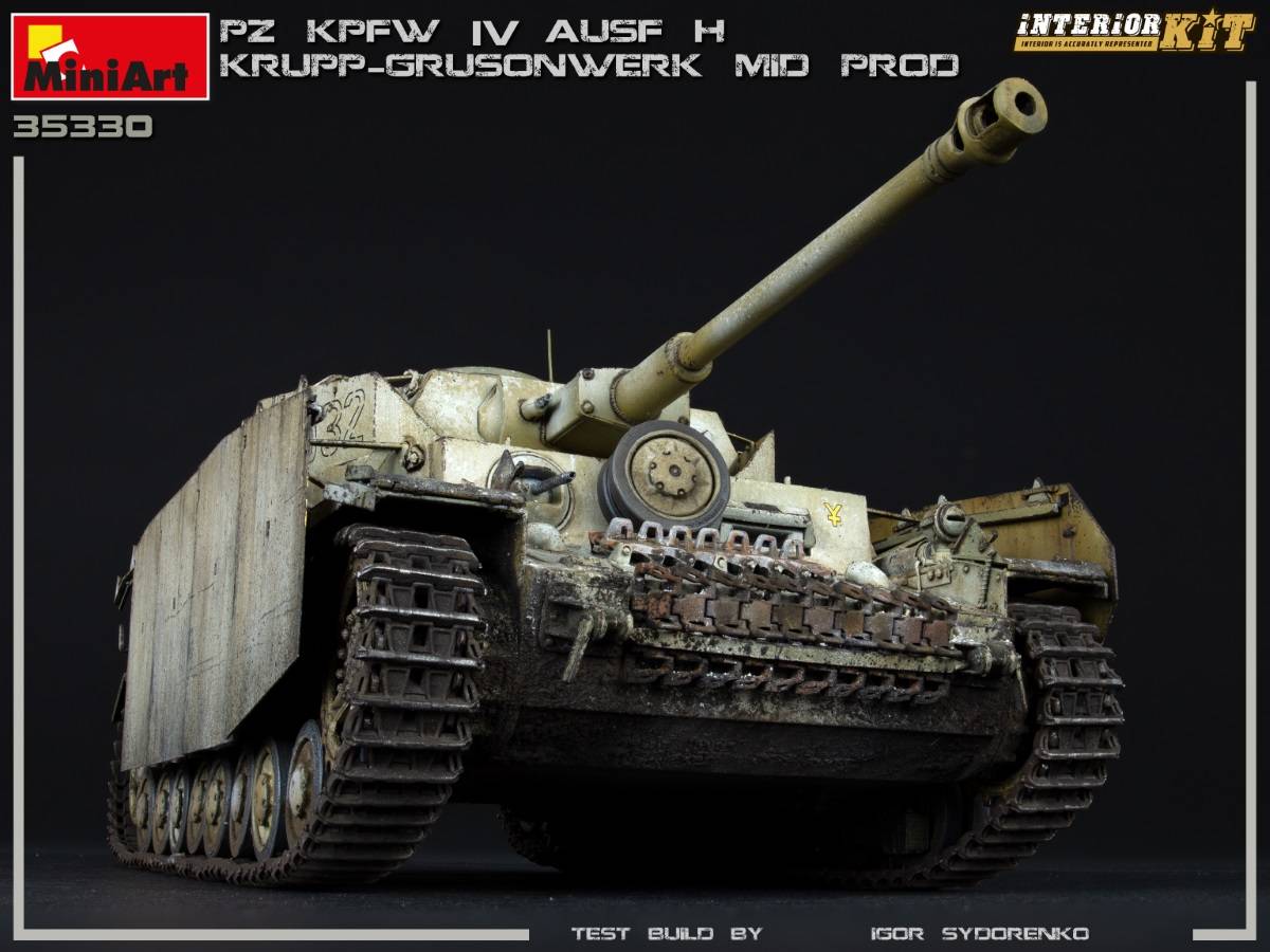 Pz.Kpfw.IV Ausf. H KRUPP-GRUSONWERK. MID PROD. AUG-SEP 1943. INTERIOR KIT – Image 2