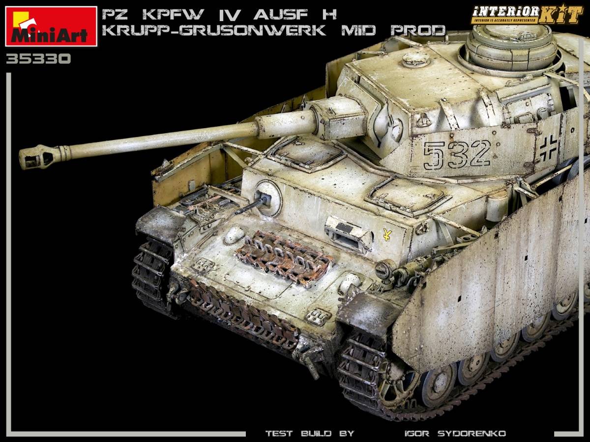 Pz.Kpfw.IV Ausf. H KRUPP-GRUSONWERK. MID PROD. AUG-SEP 1943. INTERIOR KIT – Image 3