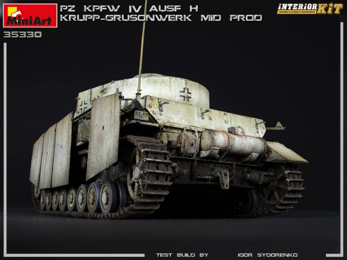 Pz.Kpfw.IV Ausf. H KRUPP-GRUSONWERK. MID PROD. AUG-SEP 1943. INTERIOR KIT – Image 4
