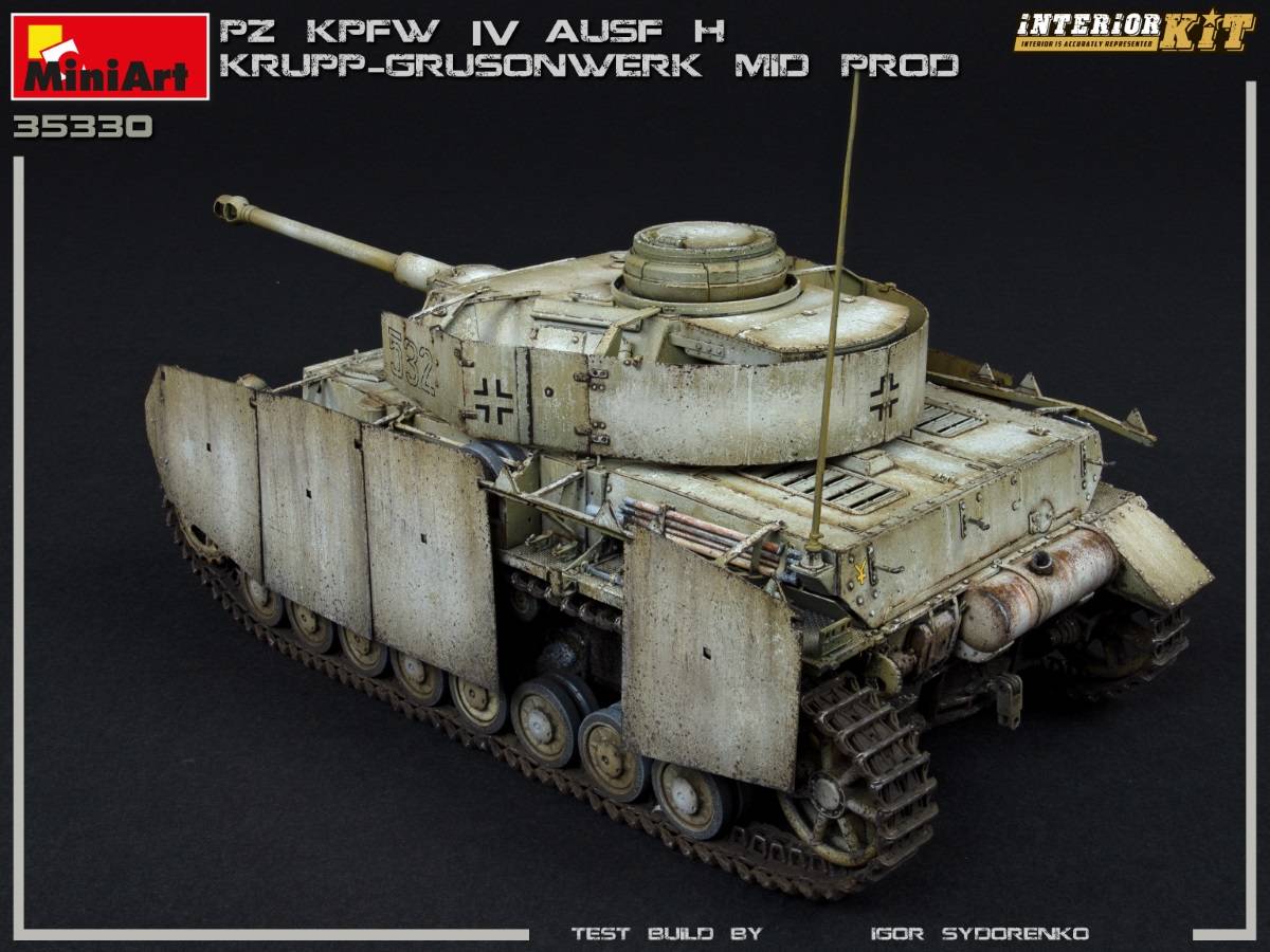 Pz.Kpfw.IV Ausf. H KRUPP-GRUSONWERK. MID PROD. AUG-SEP 1943. INTERIOR KIT – Image 5