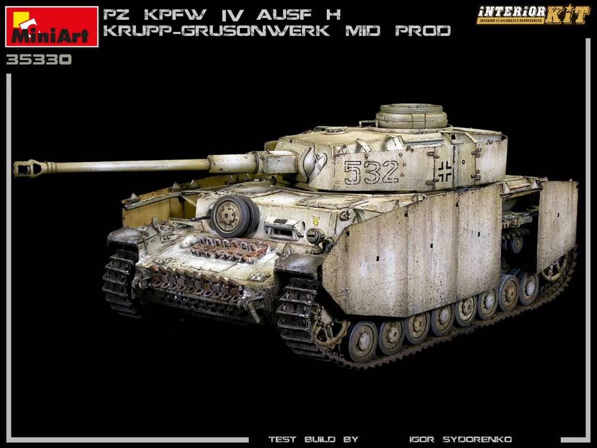Pz.Kpfw.IV Ausf. H KRUPP-GRUSONWERK. MID PROD. AUG-SEP 1943. INTERIOR KIT – Image 6