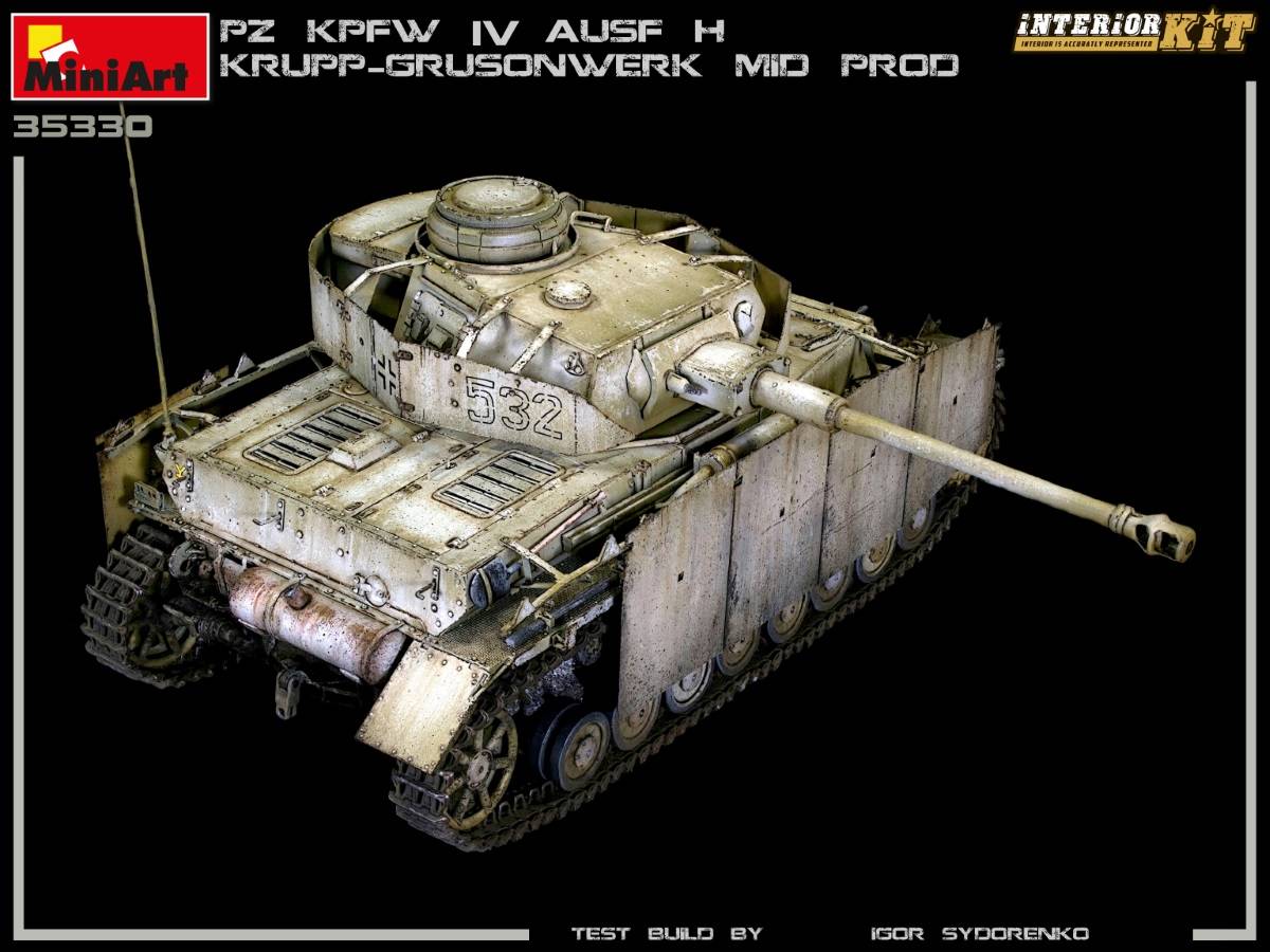 Pz.Kpfw.IV Ausf. H KRUPP-GRUSONWERK. MID PROD. AUG-SEP 1943. INTERIOR KIT – Image 7