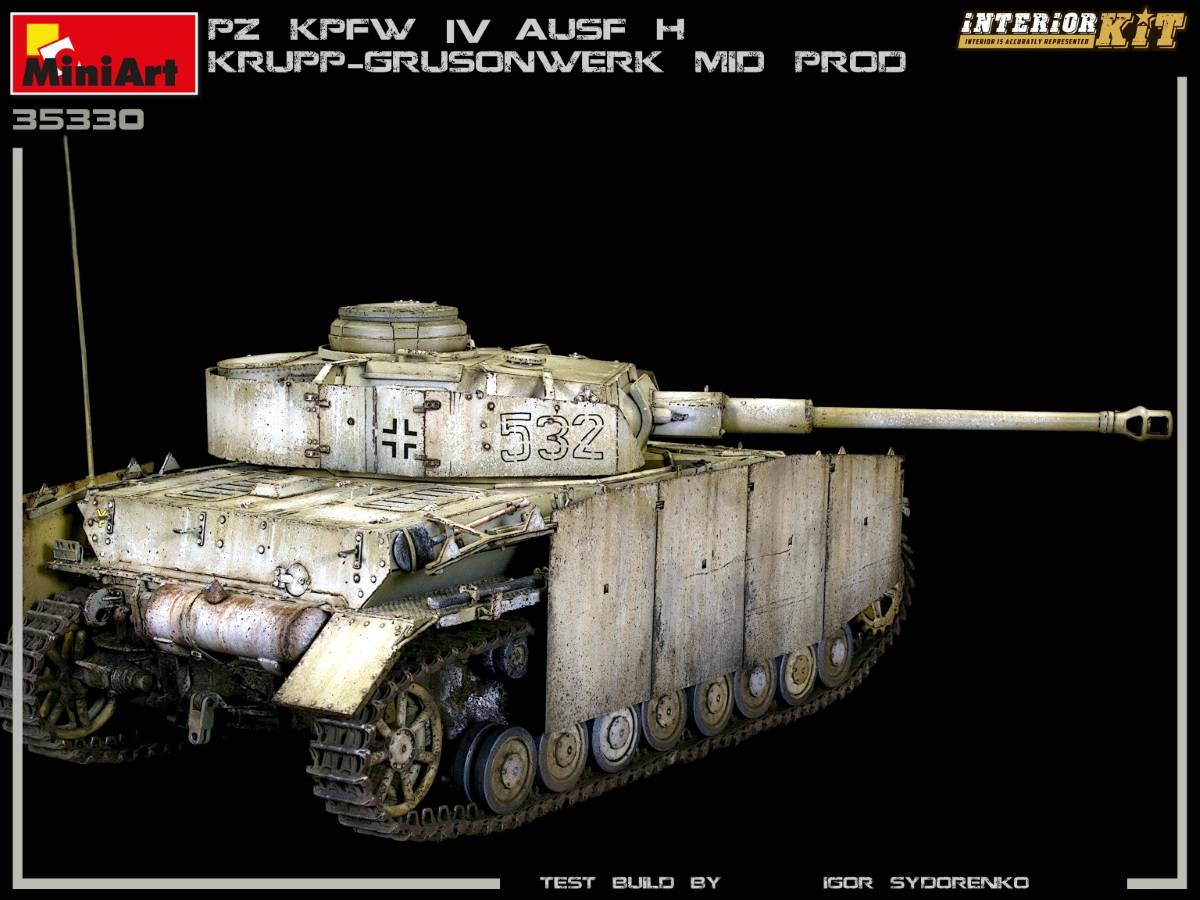 Pz.Kpfw.IV Ausf. H KRUPP-GRUSONWERK. MID PROD. AUG-SEP 1943. INTERIOR KIT – Image 8