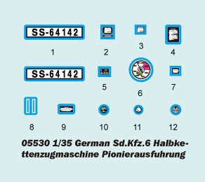 German Sd.Kfz.6 Halbkettenzugmaschine Pionierausfuhrung – Image 5