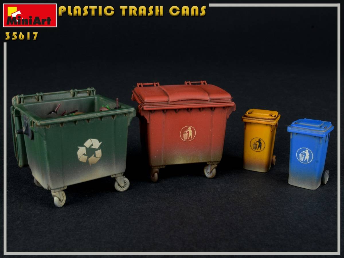 POUBELLES EN PLASTIQUE – Image 2