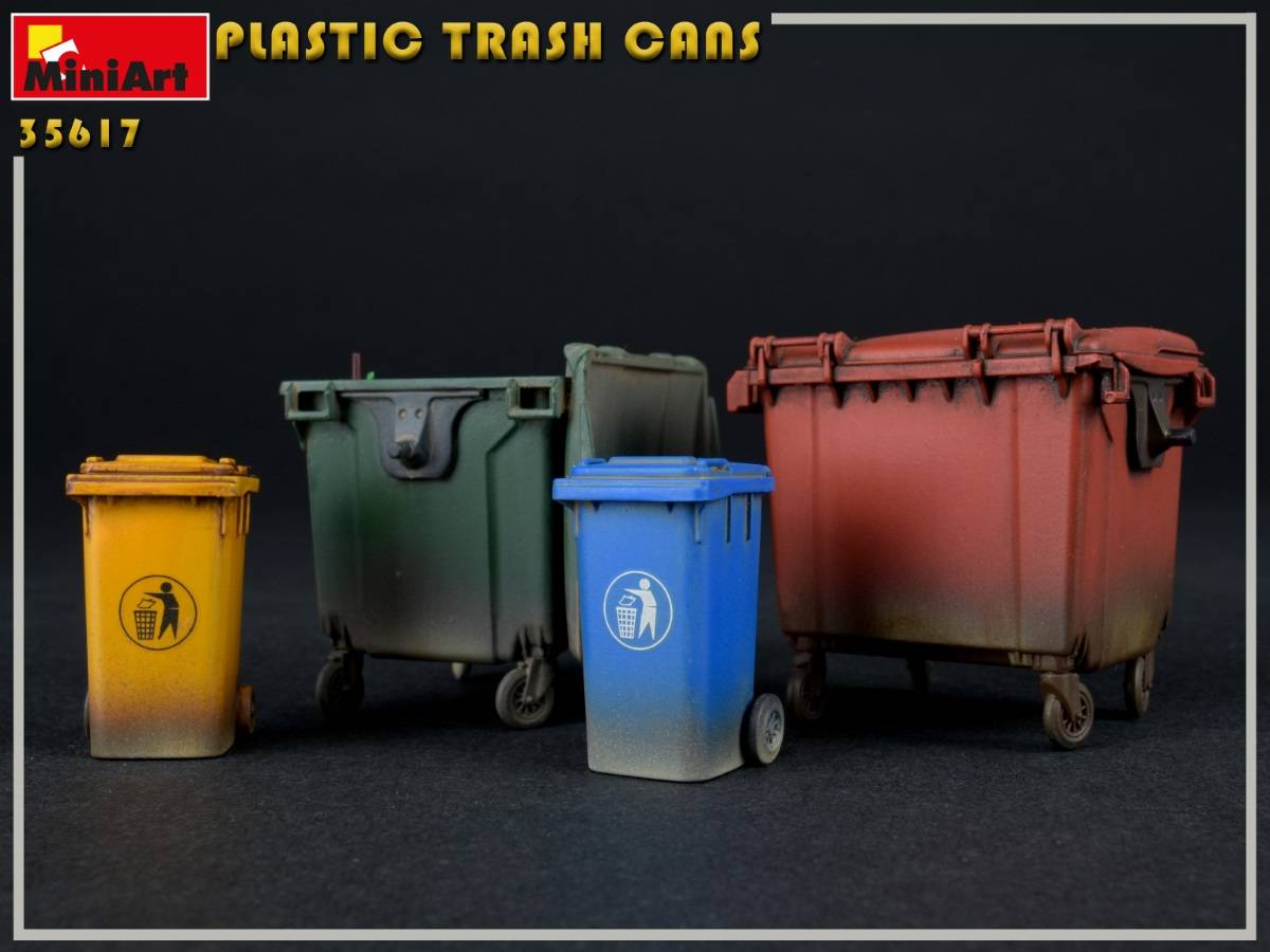 POUBELLES EN PLASTIQUE – Image 3