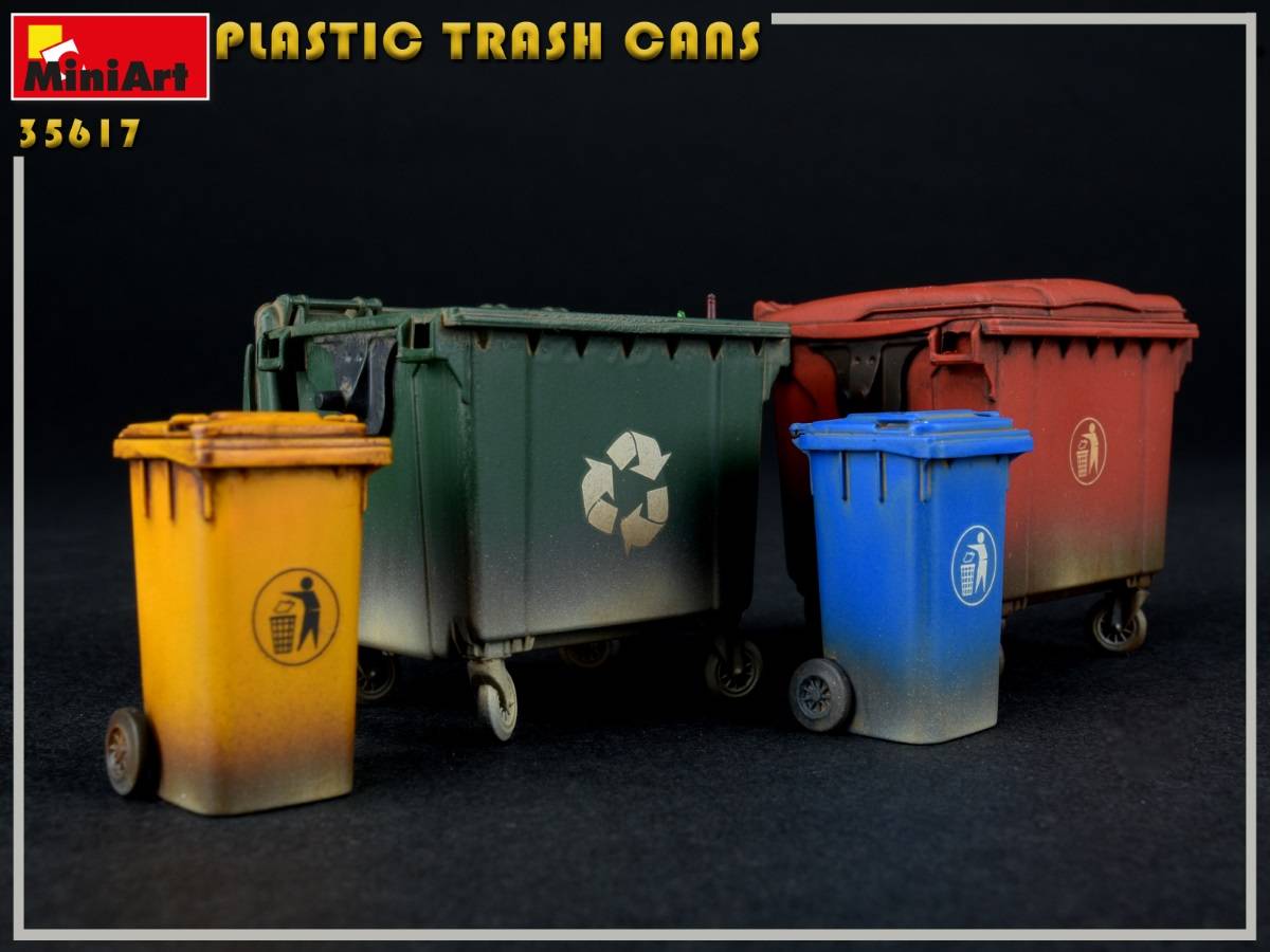 POUBELLES EN PLASTIQUE – Image 4