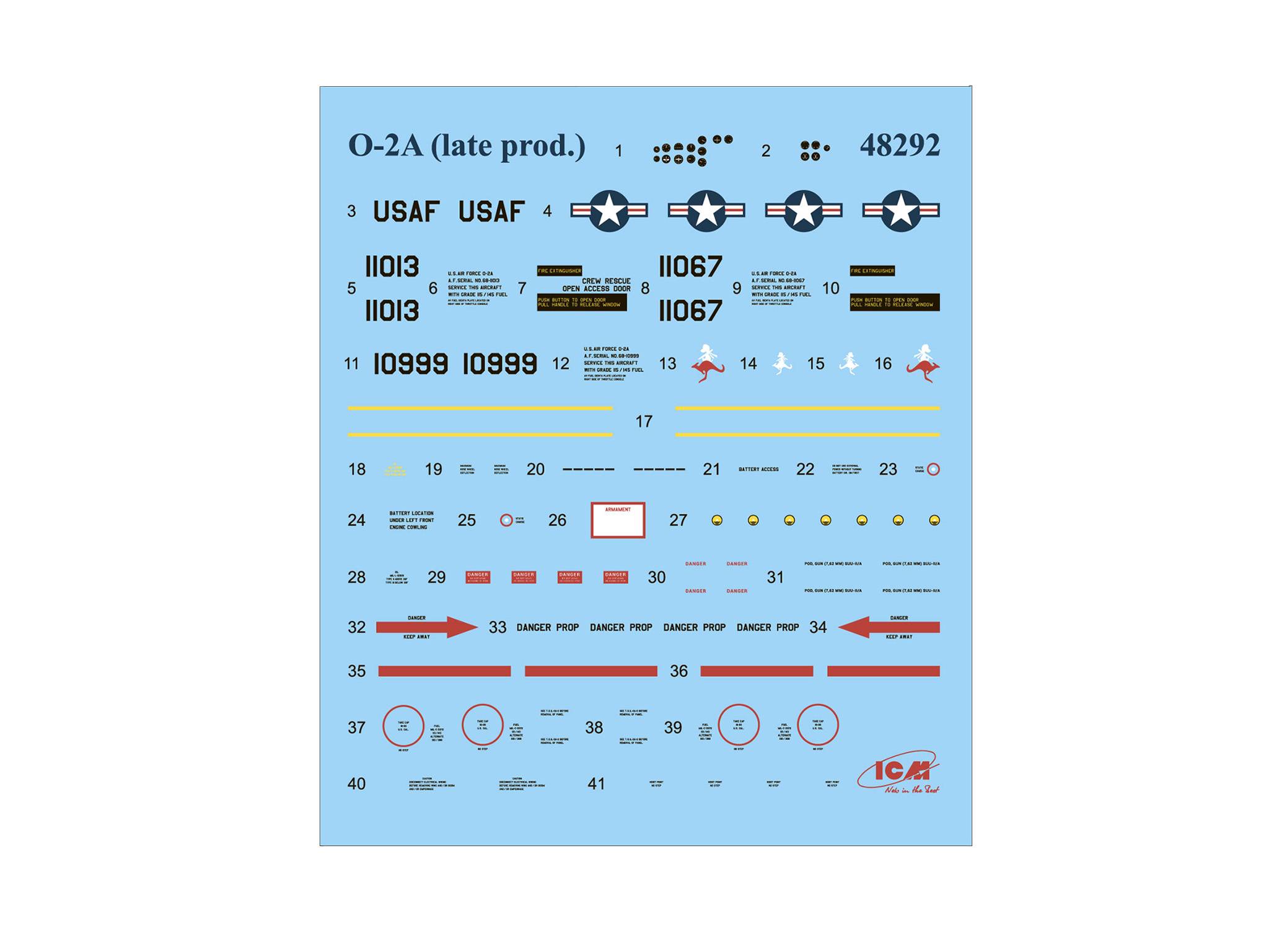 O-2A (late production) USAF Observation Aircraft – Image 13