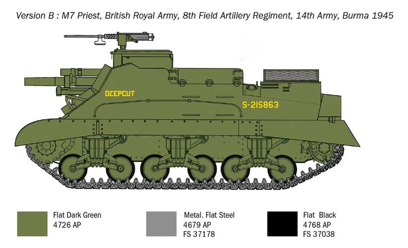 M7 Priest Howitzer Motor Carriage – Image 5