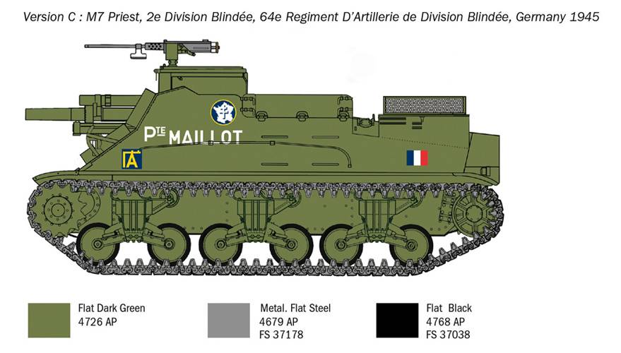 M7 Priest Howitzer Motor Carriage – Image 6
