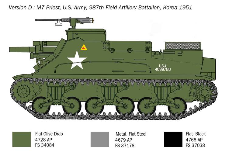 M7 Priest Howitzer Motor Carriage – Image 7