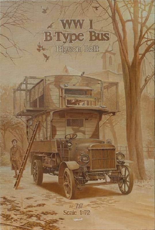 WWI B-Type Bus Pigeon Loft