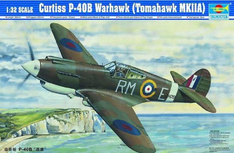 Curtiss P-40B Warhawk (Tomahawk MKIIA)