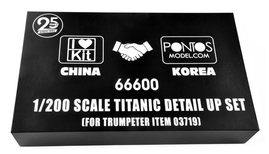 1/200 Titanic detail up set pour 03719
