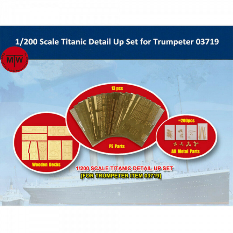 1/200 Titanic detail up set pour 03719 – Image 3