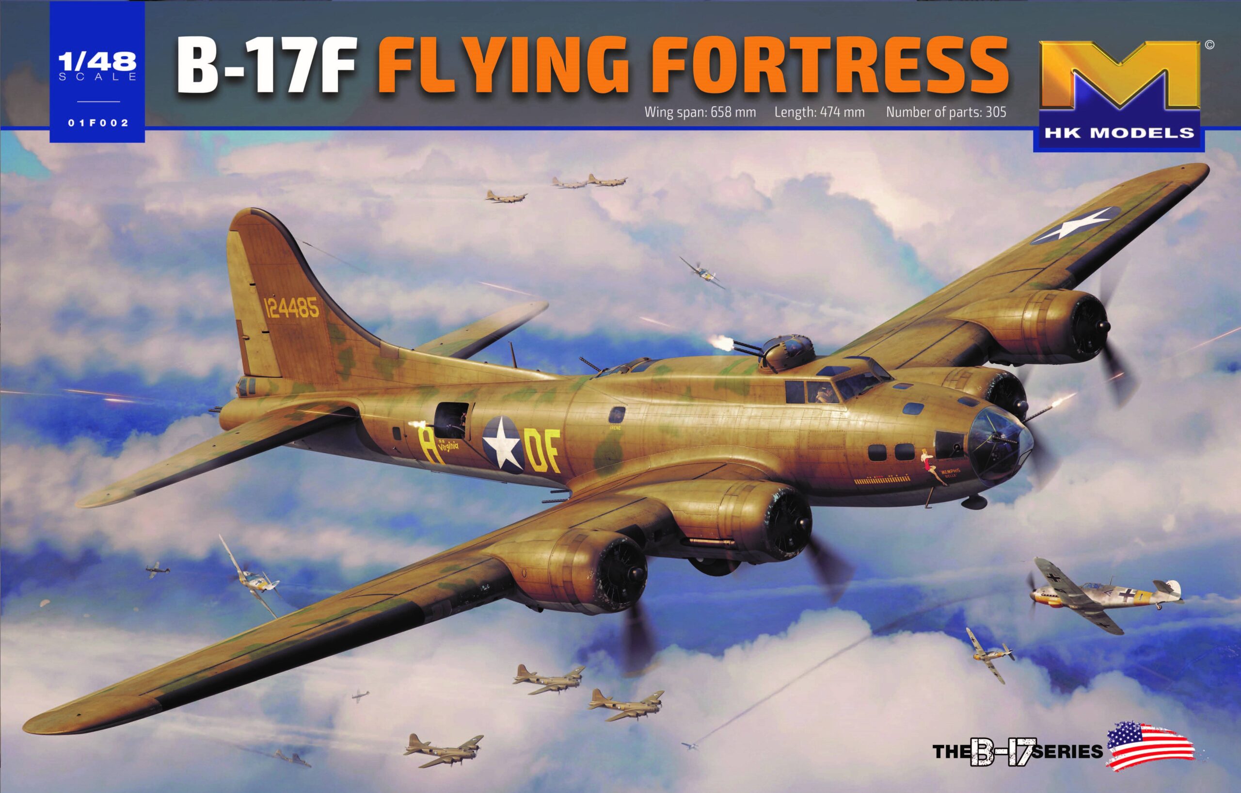 B-17F Flying Fortress (Memphis Belle)