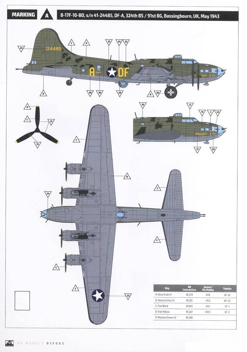 B-17F Flying Fortress (Memphis Belle) – Image 23