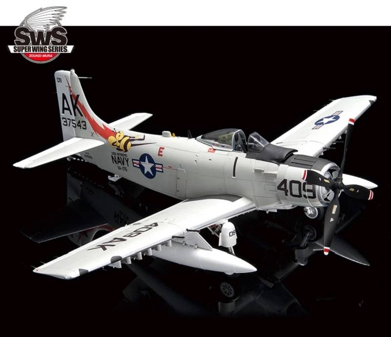 A-1H Skyraider U.S. Navy INCLUDES U.S. AIRCRAFT WEAPONS – Image 2