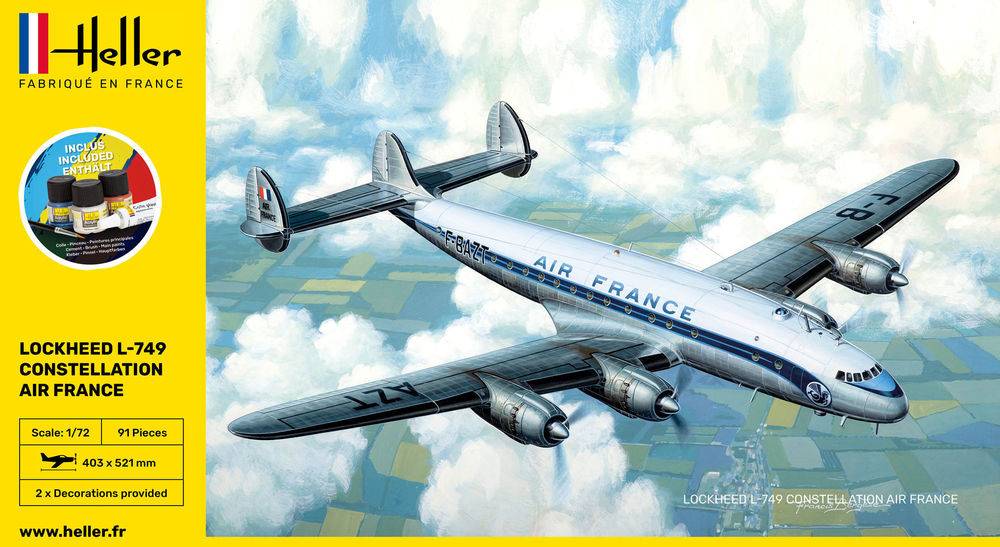 STARTER KIT L-749 Constellation AIR FRANCE