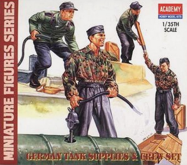 German Tank Supplies and Tank Crew Set