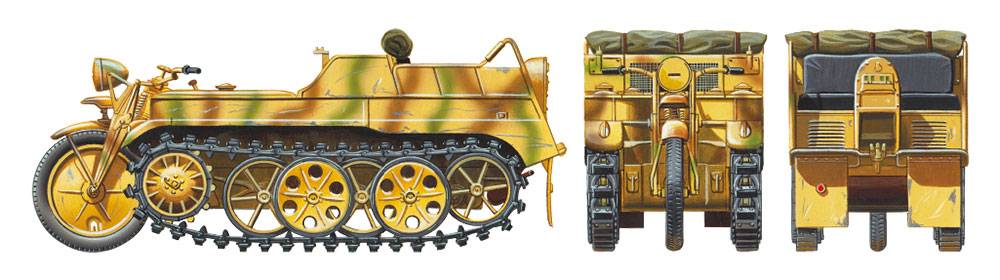 German Sd.Kfz.2 Kettenkraftrad (Mid-Production) – Image 10