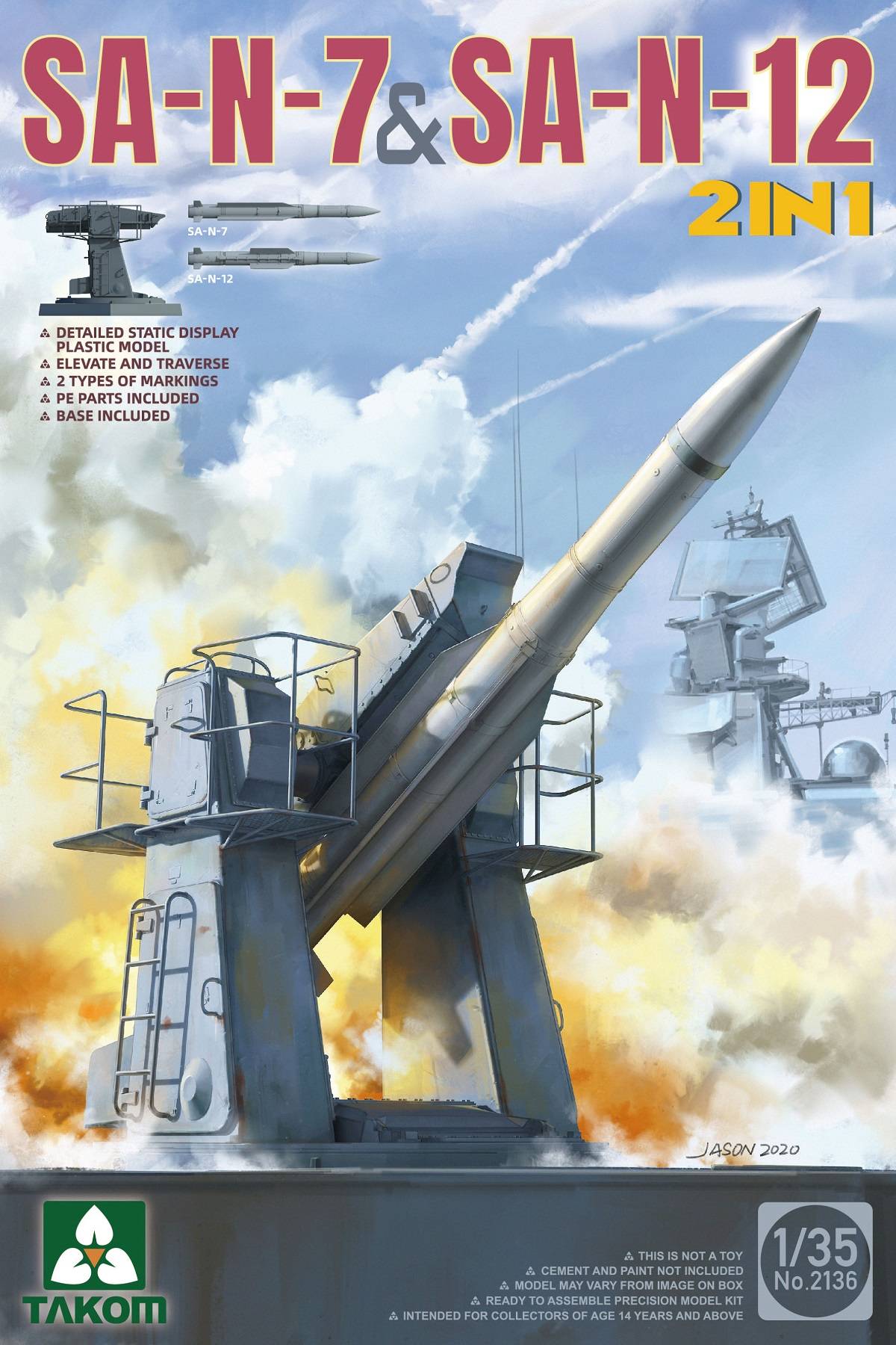 SA-N-7 'Gadlfy' et le SA-N-12 'Grizzly'