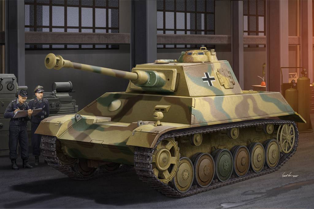German Pz.Kpfw.III/IV auf Einheitsfahrgestell – Image 3