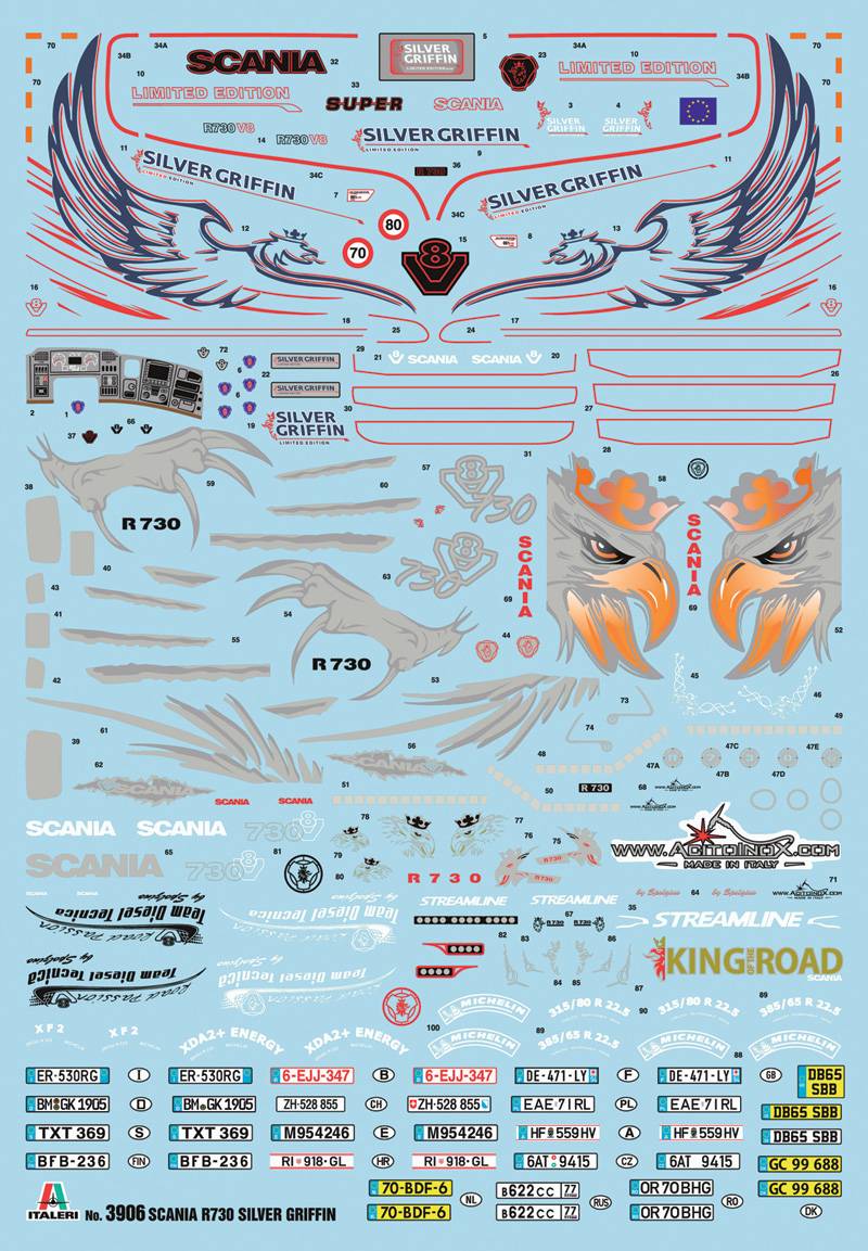 Scania R730 V8 Streamline "Silver Griffin" – Image 4