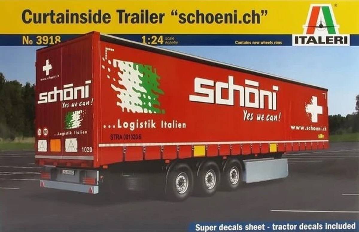 CURTAINSIDE TRAILER "Schoeni.ch"