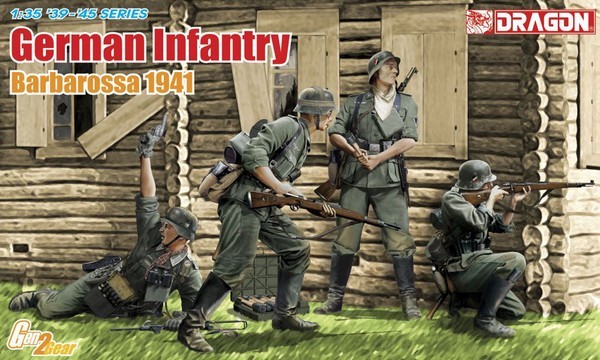 German Infantry Barbarossa 1941