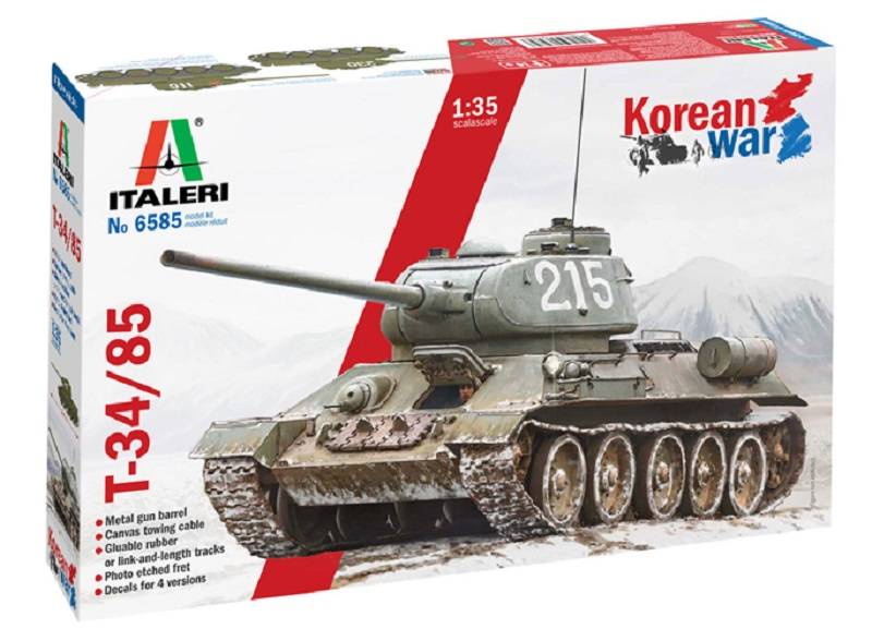 T 34/85 Korean War