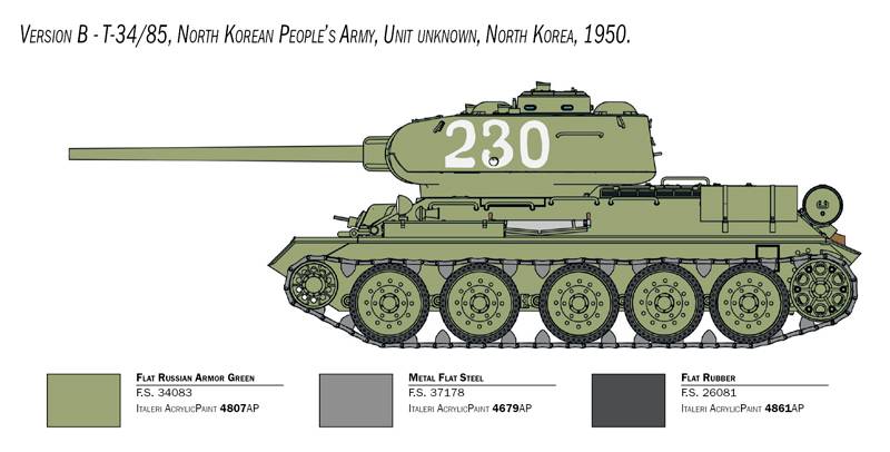 T 34/85 Korean War – Image 4