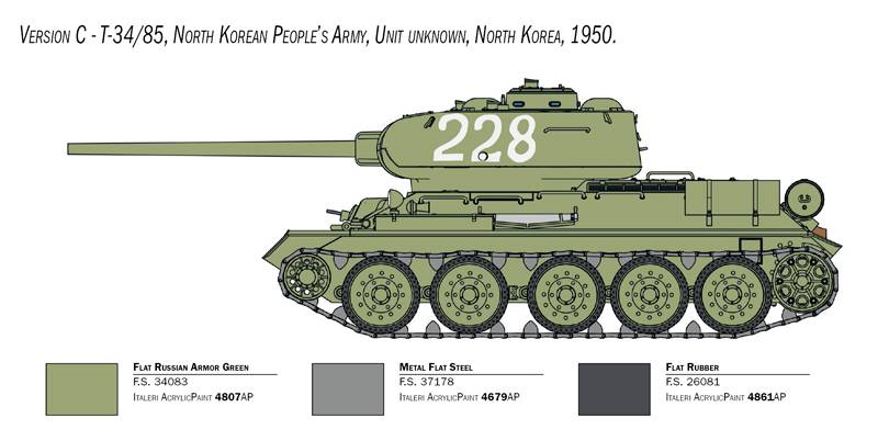T 34/85 Korean War – Image 5