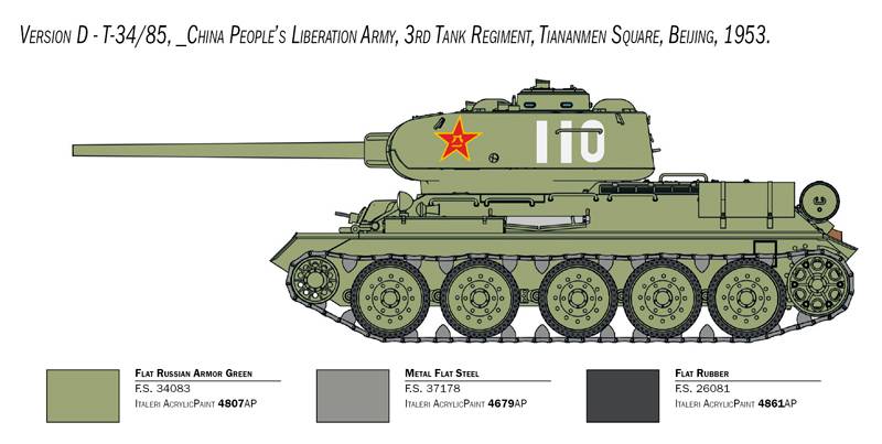 T 34/85 Korean War – Image 6