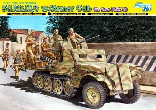 Sd.Kfz. 10/5 W/ARMOR CAB für 2CM FLAK38