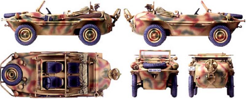 German Schwimmwagen Type 166 Pkw K2s – Image 7