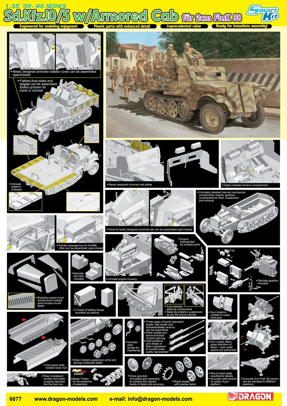 Sd.Kfz. 10/5 W/ARMOR CAB für 2CM FLAK38 – Image 2